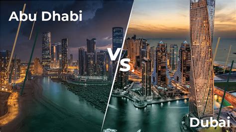 difference between dubai and abu dhabi|Iba pa.